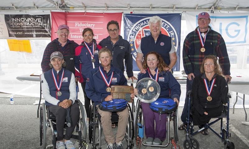 SKUD 18 winners at C. Thomas Clagett, Jr. Memorial Clinic and Regatta  photo copyright Clagett Regatta / Billy Black taken at Sail Newport and featuring the SKUD 18 class