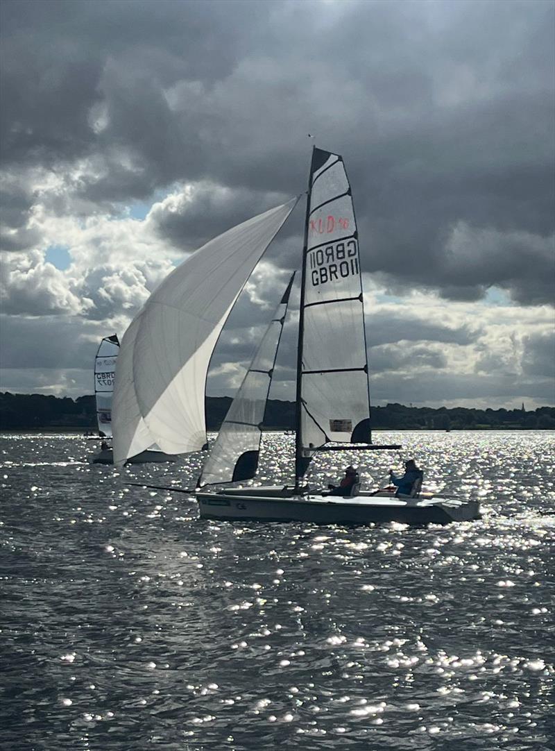 SKUD 18 Nationals at Rutland photo copyright Oliver Eldon taken at Rutland Sailing Club and featuring the SKUD 18 class