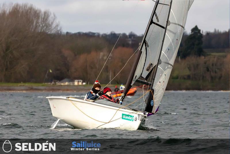 Jazz Turner and Adam Billany in the Tiger Trophy 2024, as part of the Seldén Sailjuice Winter Series - photo © Tim Olin / www.olinphoto.co.uk