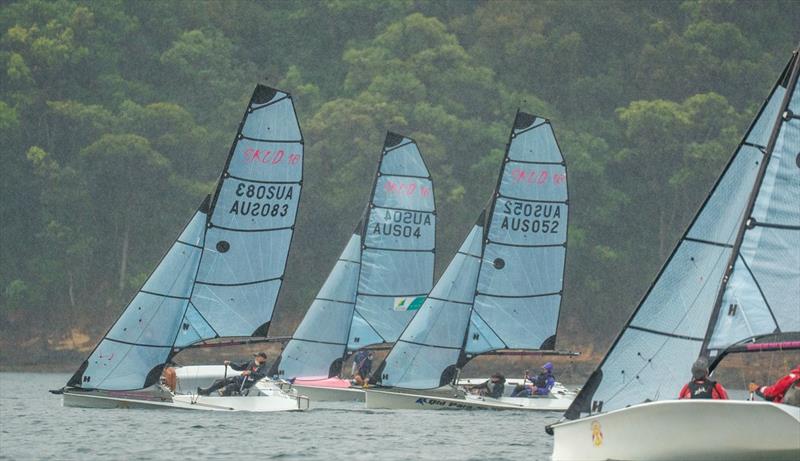 SKUD18s on the racetrack today - Hansa and Para World Championships day 5 - photo © Alex Dare / Hansa Worlds
