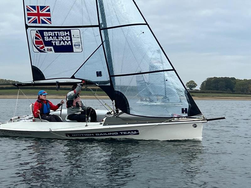 SKUD18 UK Championships 2025 at Rutland photo copyright Fiona Tylecote taken at Rutland Sailing Club and featuring the SKUD 18 class