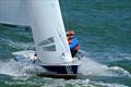 Guy and Sam during the Allen Snipe UK Nationals at Royal Corinthian Yacht Club