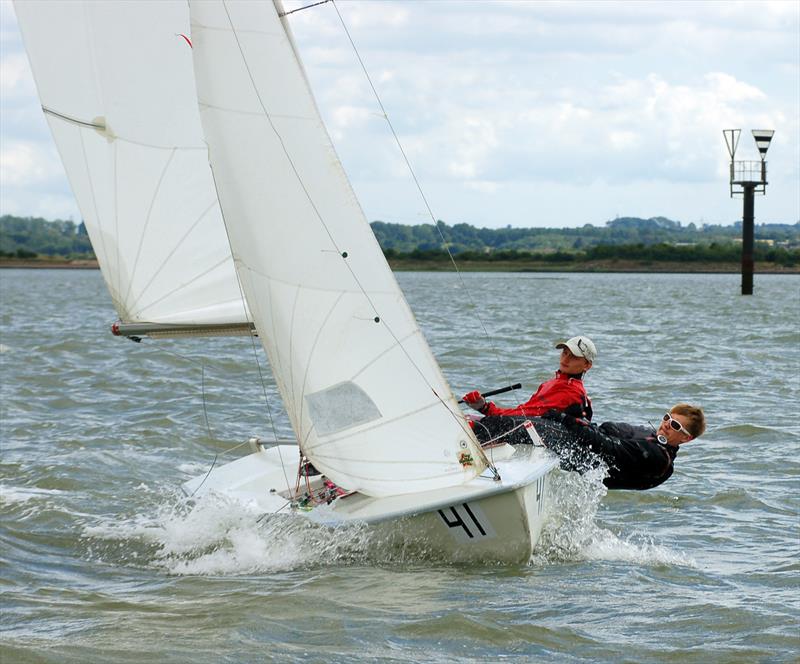 Medway Dinghy Regatta 2015 photo copyright Nick Champion / www.championmarinephotography.co.uk taken at Wilsonian Sailing Club and featuring the Snipe class
