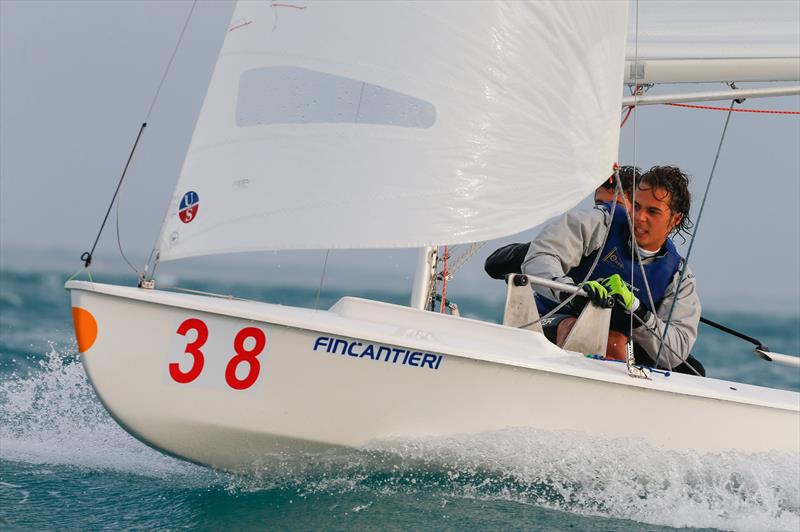 Meotto & Cassandro (ITA) at the Snipe Junior Worlds in Talamone, Italy - photo © Matias Capizzano
