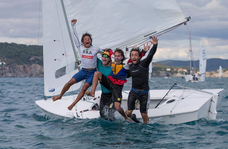 Final day of the Snipe Worlds in Talamone, Italy photo copyright Matias Capizzano taken at Circolo della Vela Talamone and featuring the Snipe class