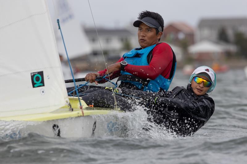 Snipe Western Hemisphere & Orient Championship day 4 photo copyright Matias Capizzano taken at Cottage Park Yacht Club and featuring the Snipe class