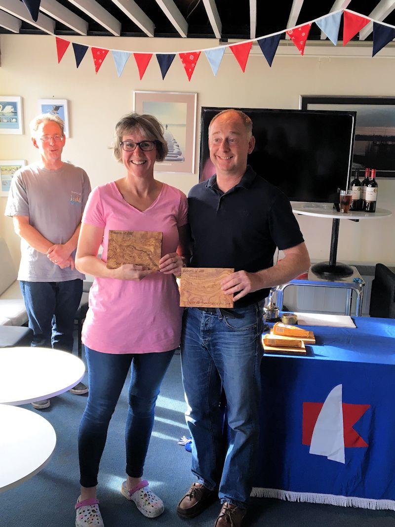 Mark and Tracy Antonelli take second at the Snipe North Western Championships at Budworth photo copyright BSC taken at Budworth Sailing Club and featuring the Snipe class