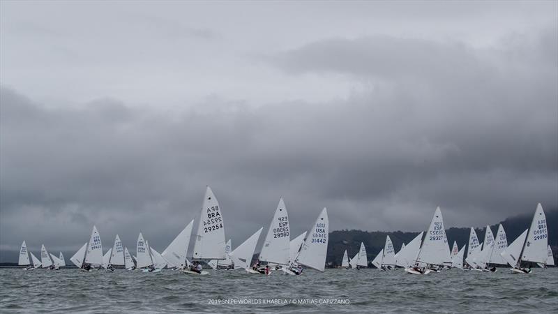 2019 Snipe world Championship - Day 1 photo copyright Matias Capizzano taken at  and featuring the Snipe class