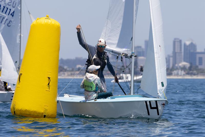 Snipe US National Championship at San Diego Yacht Club day 1 - photo © Matias Capizzano