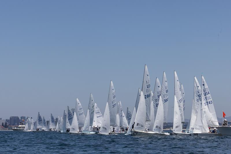 Snipe US National Championship at San Diego Yacht Club day 1 photo copyright Matias Capizzano taken at San Diego Yacht Club and featuring the Snipe class