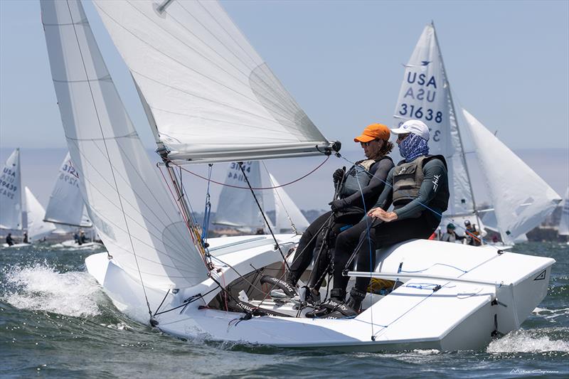 Snipe US National Championship - Day 2 photo copyright Matias Capizzano taken at San Diego Yacht Club and featuring the Snipe class