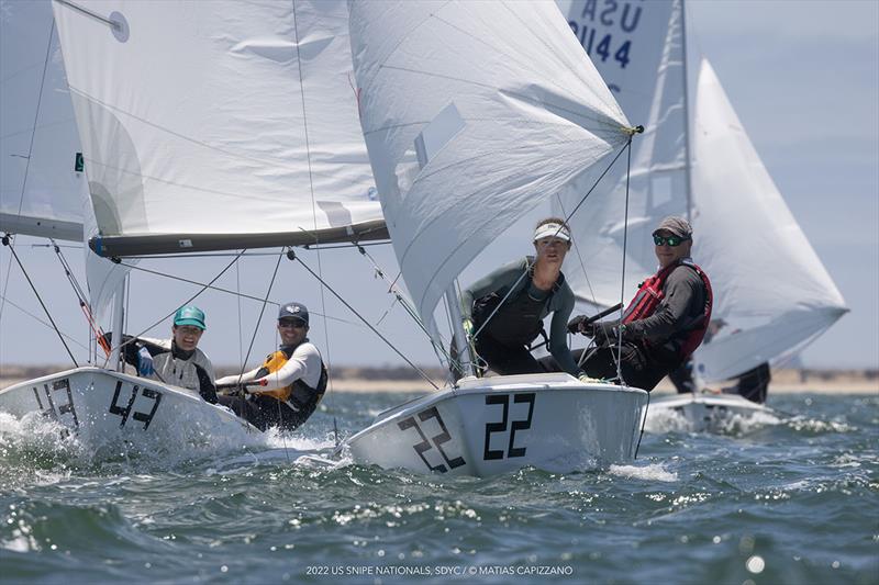 2022 Snipe US National Championship - Final Day photo copyright Matias Capizzano taken at San Diego Yacht Club and featuring the Snipe class