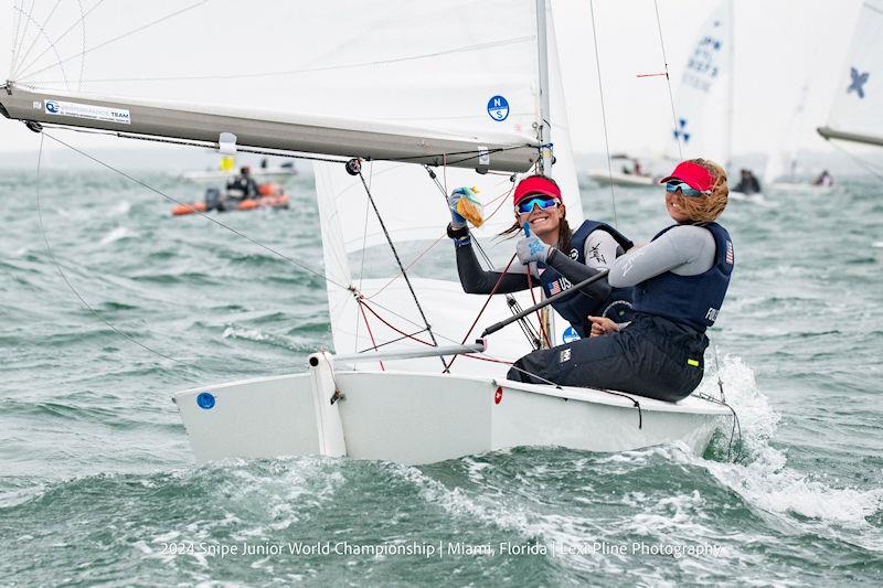 2024 Snipe Junior World Championship in Miami, Florida photo copyright Lexi Pline Photography taken at Coconut Grove Sailing Club and featuring the Snipe class