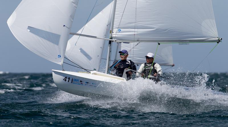 Snipe - makes its debut at the 2024 Bacardi Invitational Regatta photo copyright Matias Capizzano taken at Biscayne Bay Yacht Club and featuring the Snipe class