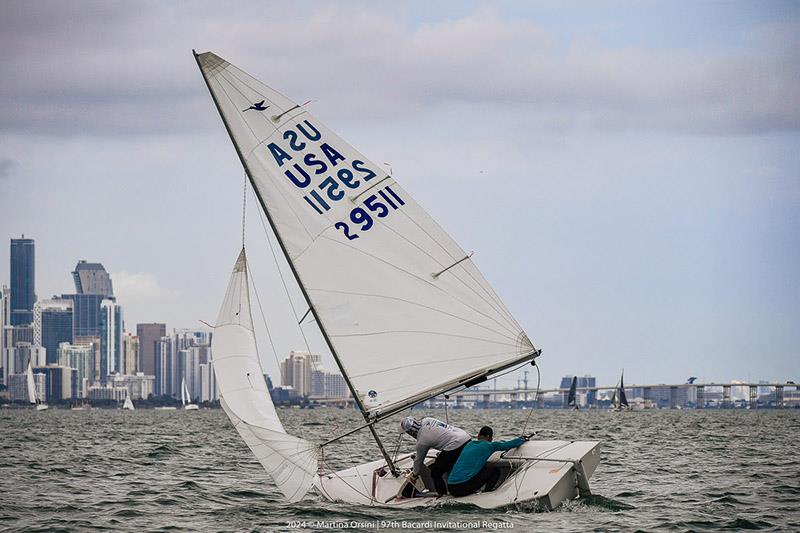 Snipe – Yohan Carillo / Rene Torrecilla Abreu move into lead - 97th Bacardi Cup photo copyright Martina Orsini taken at Coral Reef Yacht Club and featuring the Snipe class