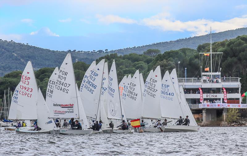 2025 European Youth Snipe Championship day 2 photo copyright Pep Portas / RCNM taken at Real Club Náutico de Madrid and featuring the Snipe class