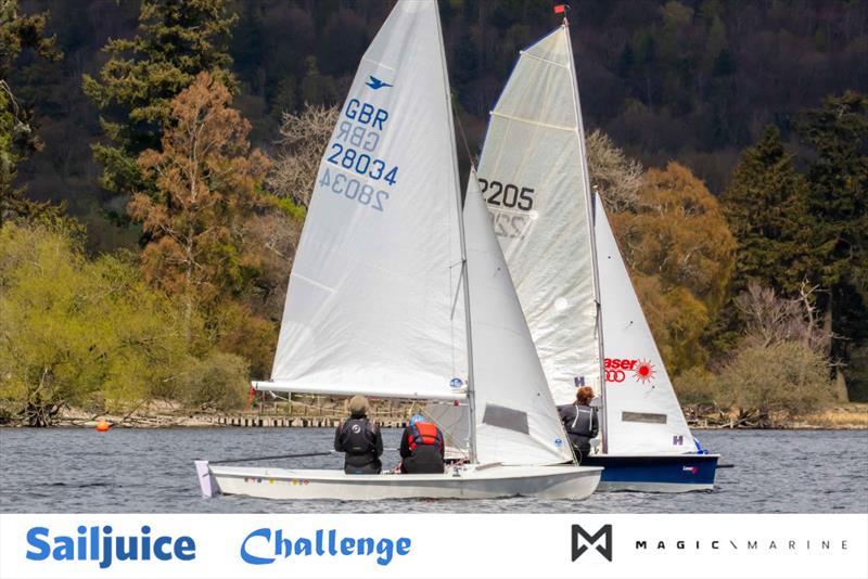 Daffodil Regatta at Ullswater photo copyright Tim Olin / www.olinphoto.co.uk taken at Ullswater Yacht Club and featuring the Snipe class