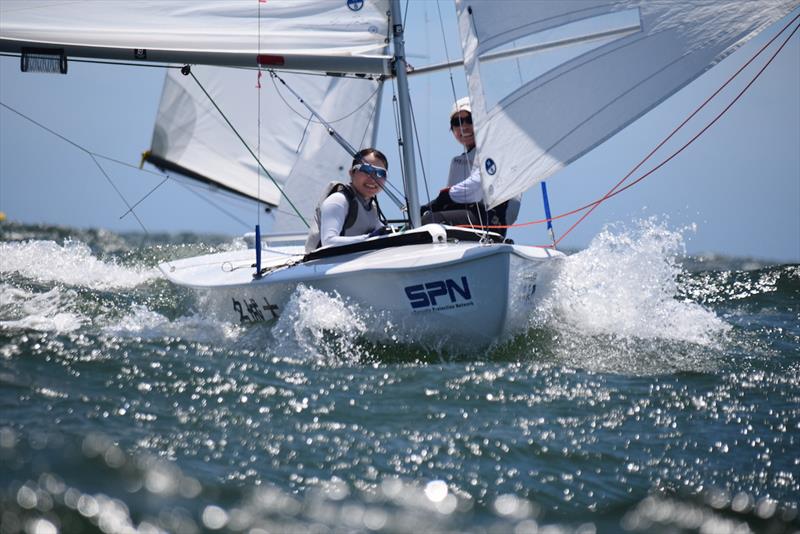 Snipe Women's World Championship day 3 photo copyright Junichiro Shiraishi taken at  and featuring the Snipe class