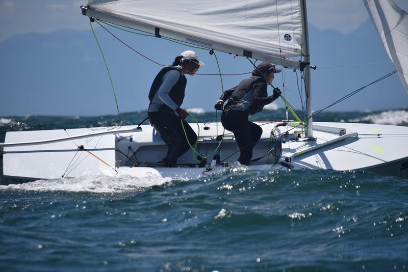 Snipe Women's World Championship day 3 photo copyright Junichiro Shiraishi taken at  and featuring the Snipe class