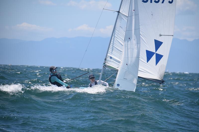 Snipe Women's World Championship day 3 photo copyright Junichiro Shiraishi taken at  and featuring the Snipe class