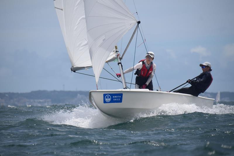 Snipe Women's World Championship day 4 photo copyright Junichiro Shiraishi taken at  and featuring the Snipe class
