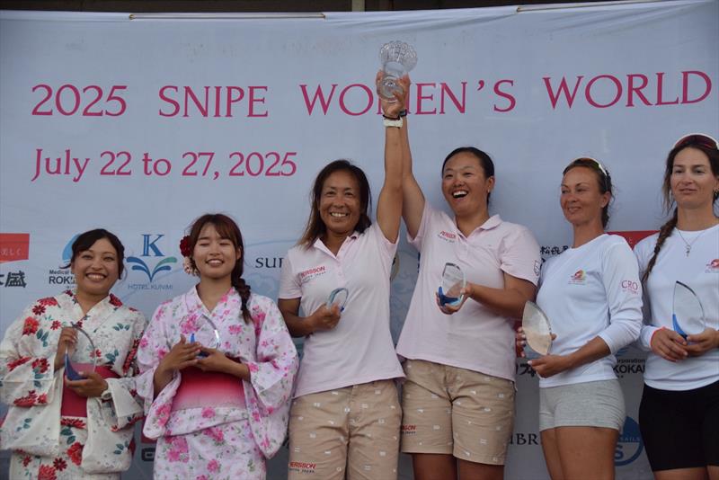 Snipe Women's World Championship Prize Giving photo copyright Junichiro Shiraishi taken at  and featuring the Snipe class