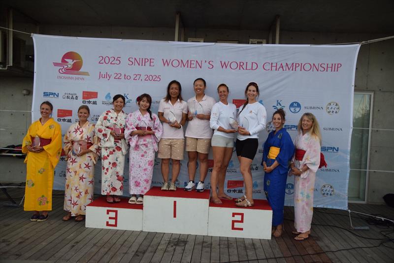 Snipe Women's World Championship Prize Giving - photo © Junichiro Shiraishi