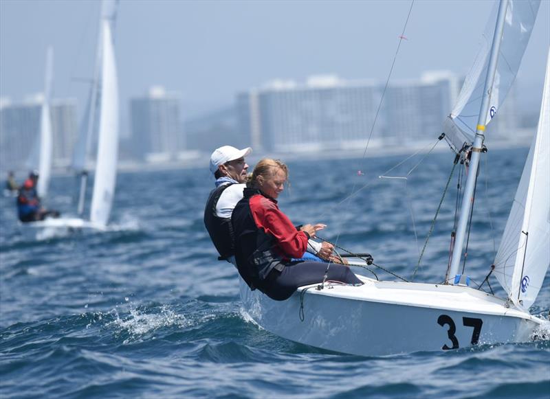 2025 Snipe North American Championship in San Diego - Day 2 photo copyright Bob Betancourt taken at San Diego Yacht Club and featuring the Snipe class