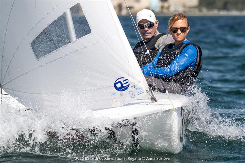 Ernesto Rodriguez and Marina Cano - Snipe winners at the 2026 Bacardi Invitational Regatta - photo © Anna Suslova