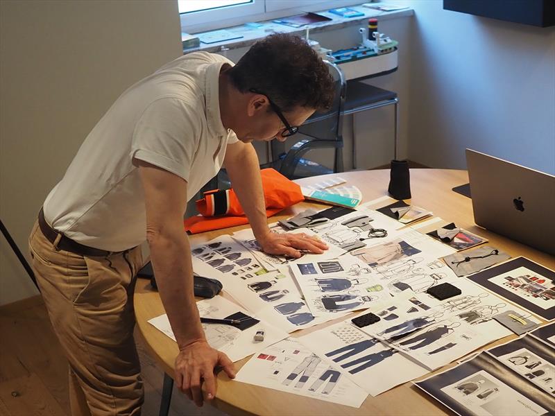 Matteo Alfieri is Henri-Lloyd's head of design photo copyright Henri-Lloyd taken at Norwalk Yacht Club and featuring the Snipe class