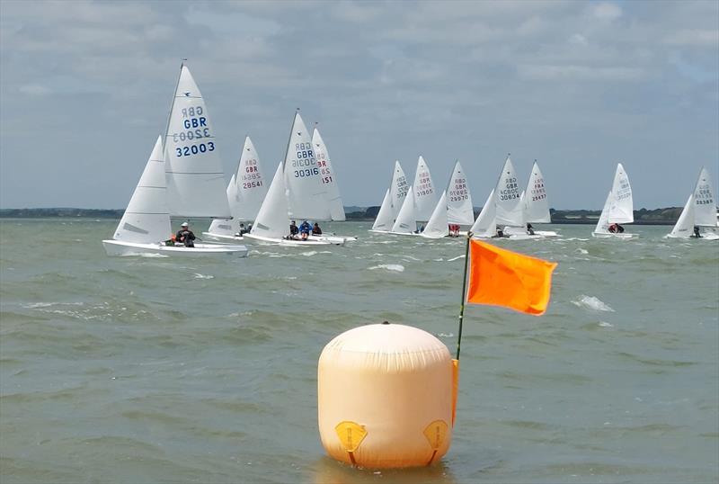 Start - Snipe open meeting at Stone photo copyright Mike Stone taken at Stone Sailing Club and featuring the Snipe class