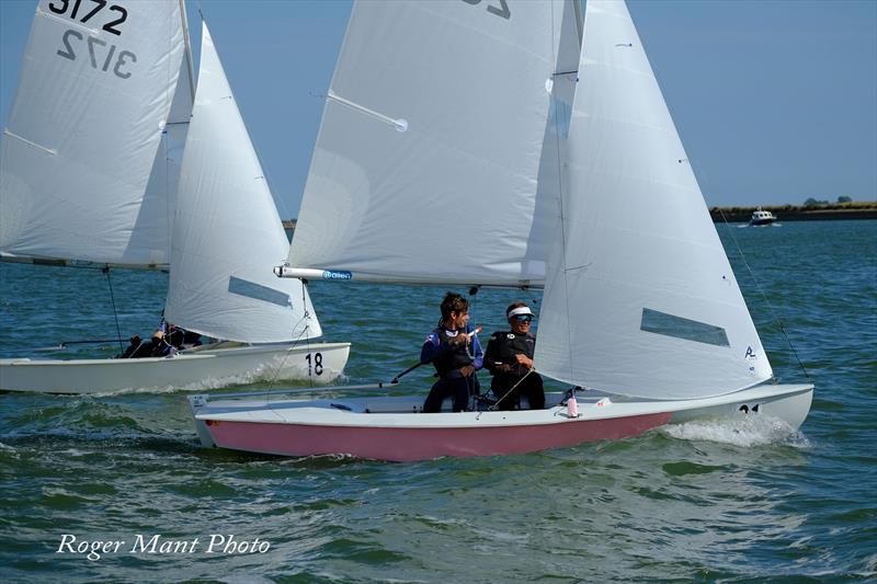 Joe and Andy during the Allen Snipe UK Nationals at Royal Corinthian Yacht Club photo copyright Roger Mant Photography taken at Royal Corinthian Yacht Club and featuring the Snipe class