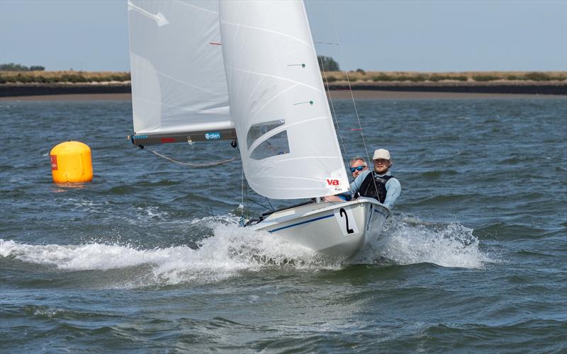 Peter and Lloyd during the Allen Snipe UK Nationals at Royal Corinthian Yacht Club - photo © Amy Barrett
