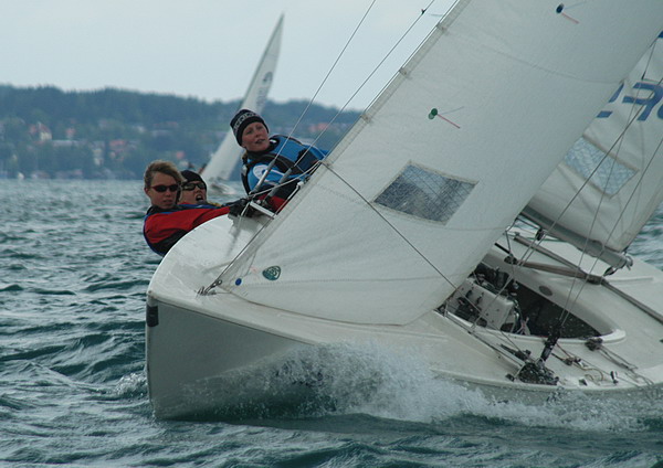Ladies Soling team - Constanze Hummelt, Alexandra Wollner and Antonia Ochsner  photo copyright Sport Consult, Gert Schmidleitner taken at  and featuring the Soling class