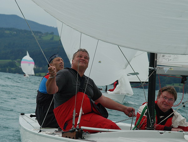 Soling Zipfer Cup Winner - Michael Farthofer, Christian Holler, Richard Holler  photo copyright Sport Consult, Gert Schmidleitner taken at  and featuring the Soling class