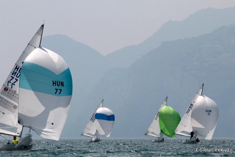 Soling European Championship 2017 photo copyright Elena Giolai / Fraglia Vela Riva taken at Fraglia Vela Riva and featuring the Soling class