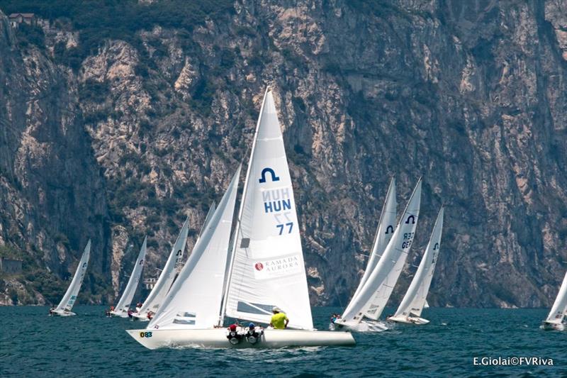 Soling European Championship 2017 photo copyright Elena Giolai / Fraglia Vela Riva taken at Fraglia Vela Riva and featuring the Soling class