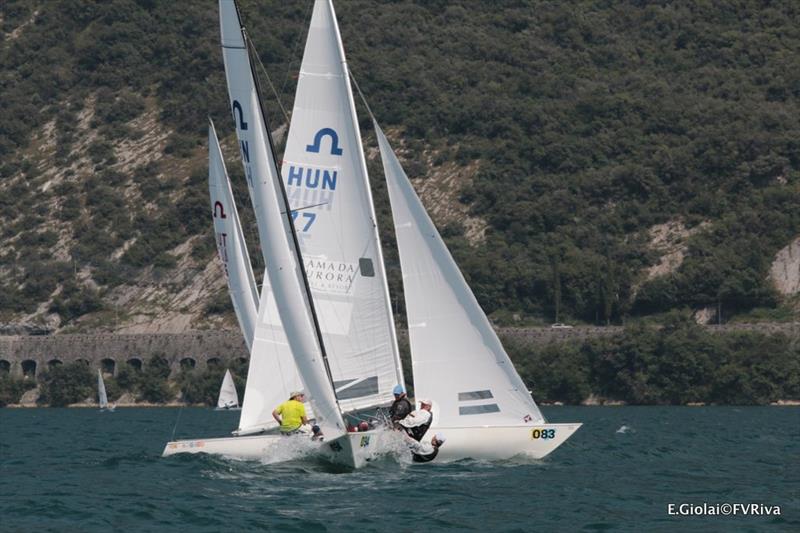 Soling European Championship 2017 photo copyright Elena Giolai / Fraglia Vela Riva taken at Fraglia Vela Riva and featuring the Soling class