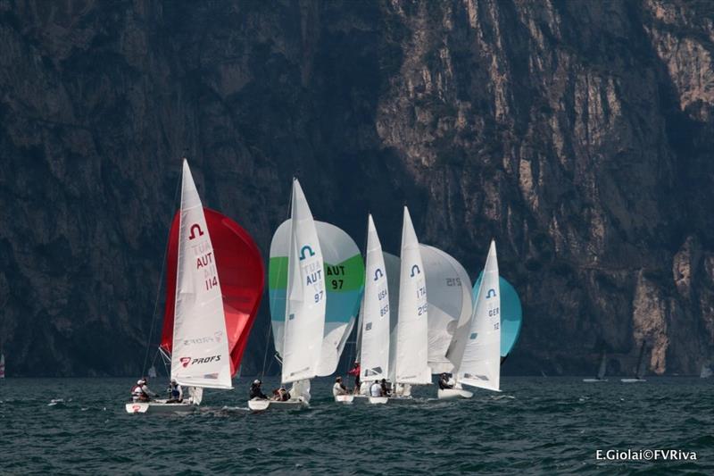 Soling European Championship 2017 photo copyright Elena Giolai / Fraglia Vela Riva taken at Fraglia Vela Riva and featuring the Soling class