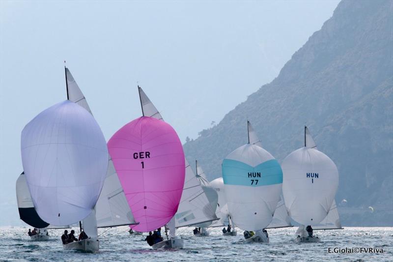 Soling European Championship 2017 photo copyright Elena Giolai / Fraglia Vela Riva taken at Fraglia Vela Riva and featuring the Soling class