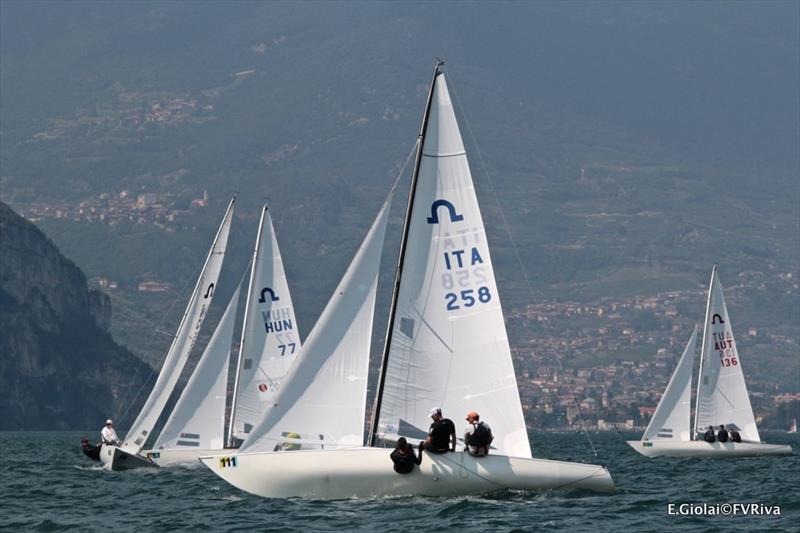 Soling European Championship 2017 photo copyright Elena Giolai / Fraglia Vela Riva taken at Fraglia Vela Riva and featuring the Soling class