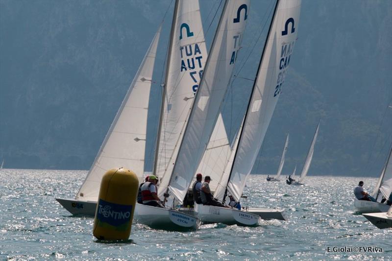 Soling European Championship 2017 photo copyright Elena Giolai / Fraglia Vela Riva taken at Fraglia Vela Riva and featuring the Soling class