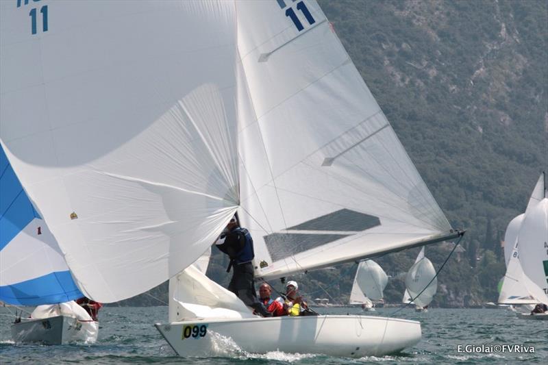 Soling European Championship 2017 photo copyright Elena Giolai / Fraglia Vela Riva taken at Fraglia Vela Riva and featuring the Soling class