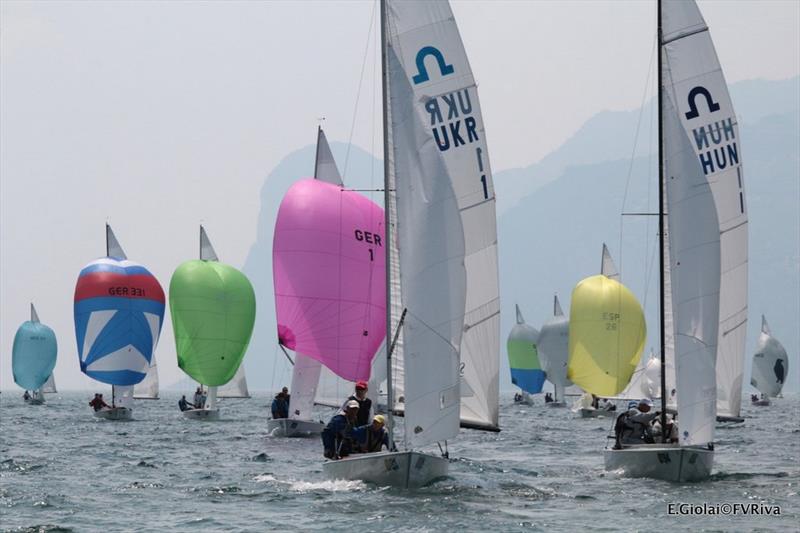 Soling European Championship 2017 photo copyright Elena Giolai / Fraglia Vela Riva taken at Fraglia Vela Riva and featuring the Soling class