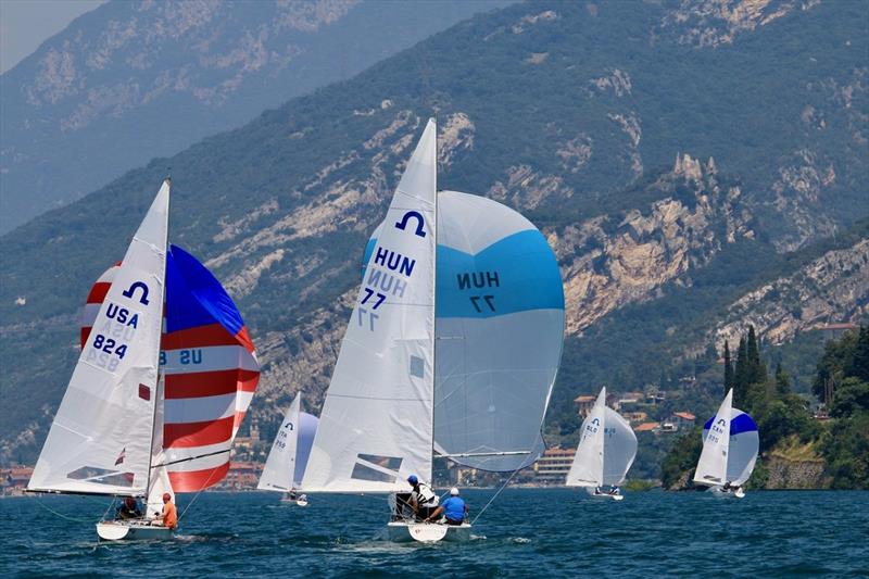 2019 Soling European Championship photo copyright Elena Giolai taken at Circolo Vela Torbole and featuring the Soling class