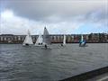 Race 2 start on day 2 of the West Kirby Sailing Club Arctic Series © Liz Potter