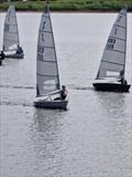 Innes and David battle it out during the Burwain Solo Open