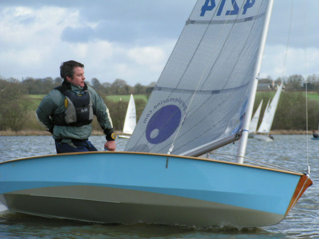 Jim Hunt wins the Barnt Green Solo open photo copyright Richard Wallace taken at Barnt Green Sailing Club and featuring the Solo class