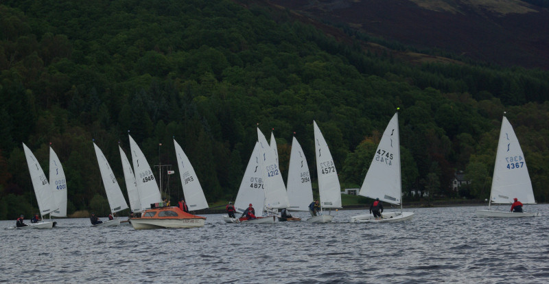 The final round of the Willburn Homes Scottish Solos Traveller Series is held at Loch Ard photo copyright Brendan Campbell taken at Loch Ard Sailing Club and featuring the Solo class
