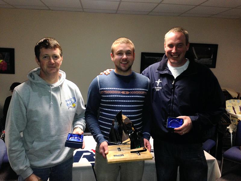 New Year's Day Pursuit 2015 at Leigh and Lowton prize giving photo copyright Richard Catchpole taken at Leigh & Lowton Sailing Club and featuring the Solo class